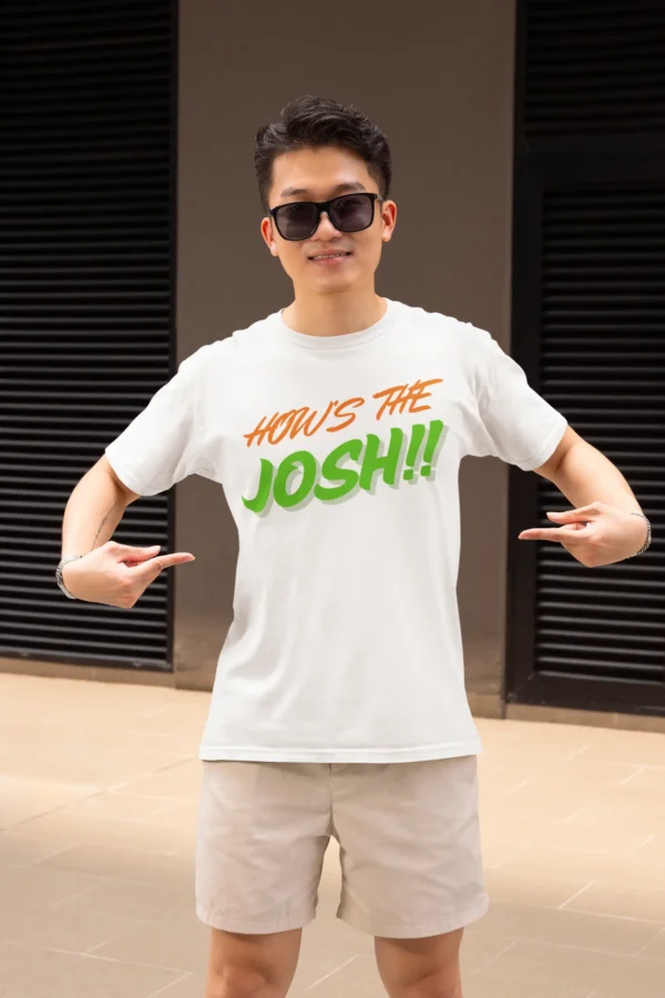 How’s The Josh! Republic Day 2025 Unisex T-Shirt – Premium Cotton Round Neck Tee