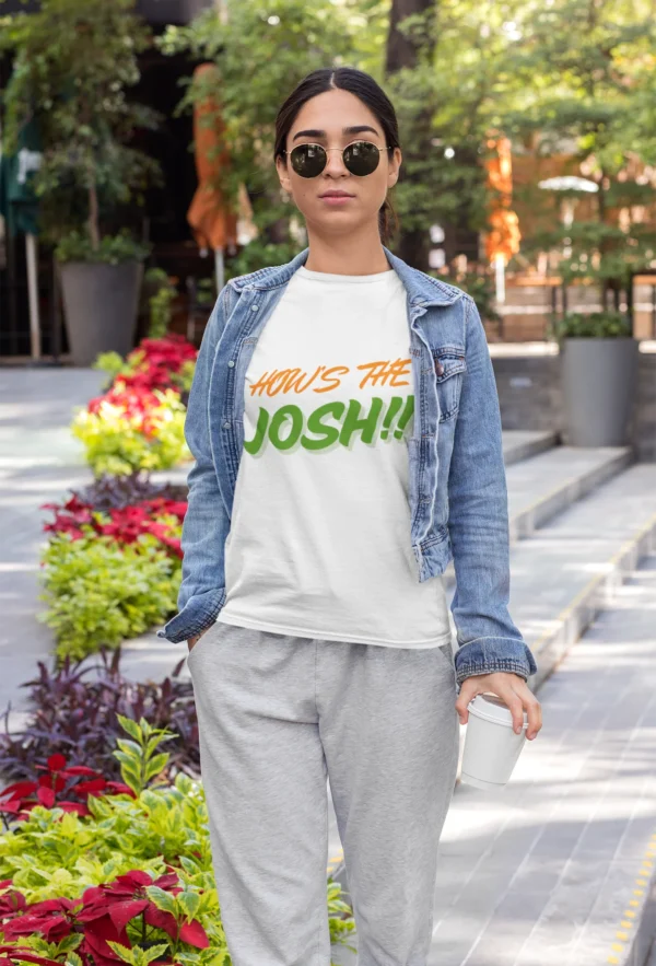 How’s The Josh! Republic Day 2025 Unisex T-Shirt – Premium Cotton Round Neck Tee - Image 2