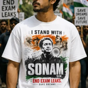 Student Protest Graphic T-Shirt – Premium Cotton Unisex Tee | SPARSH AI